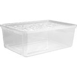 plast team Schuh-Box basic BOX, mit Klappe