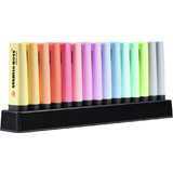 STABILO textmarker BOSS original Pastel, 15er Tischset