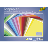 folia Tonpapier, (B)350 x (H)500 mm, 130 g/qm, sortiert