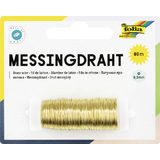 folia Golddraht, 0,3 mm x 80 m, gold, aus Messing