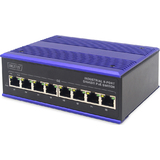 DIGITUS industrial Gigabit poe Switch, 8 Port, Unmanaged