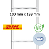 HERMA Thermodirekt-Versandetiketten, Rolle, 103 x 199 mm