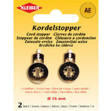 KLEIBER Kordelstopper, Metall, silber