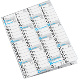 rido id wandkalender Plakatkalender, 700 x 470 mm, gefalzt