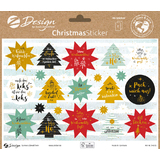 AVERY zweckform ZDesign trend Sticker WEIHNACHTEN