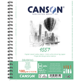 CANSON zeichenpapierblock 1557, din A5+, 180 g/qm, 30 Blatt