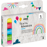 KREUL textilmarker medium "Junior", 5er-Set