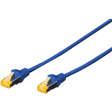 DIGITUS Patchkabel, Kat. 6A, S/FTP, 3,0 m, blau, Set