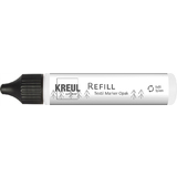 KREUL refill fr textilmarker OPAK, 25 ml, wei