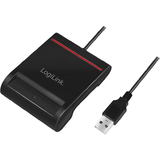 LogiLink usb 2.0 Smart-ID-Kartenleser, schwarz