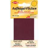 KLEIBER Zephir-Aufbgel-Flicken, 300 x 60 mm, weinrot