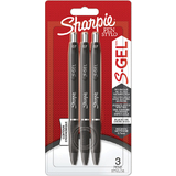 Sharpie gelschreiber S-GEL, 0,7 mm, schwarz, 3er Blister