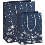 sigel Weihnachts-Geschenktte "Silver Snowflakes", gro