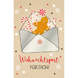 SUSY card Weihnachtskarte "Post"