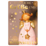 SUSY card Weihnachtskarte "Engelfigur"