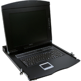 LogiLink 19" lcd KVM konsole mit 43,48 cm (17") TFT-Monitor