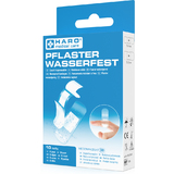 HARO pflaster-strips wasserfest, transparent, 10er Pack