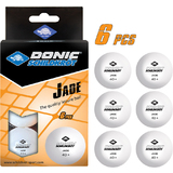 DONIC SCHILDKRT tischtennisball "Jade", 6er Box, wei