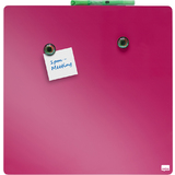 nobo Weiwandtafel, quadratisch, (B)360 x (H)360 mm, pink