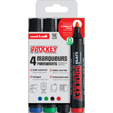 uni-ball permanent-marker PROCKEY PM122/4 PF, 4er-Set