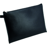 Alassio Banktasche/Utensilientasche, Lederimitat, schwarz