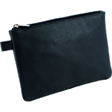 Alassio Banktasche/Utensilientasche, Leder, schwarz