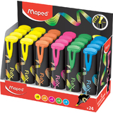 Maped textmarker FLEX, flexible Spitze, 24er Display