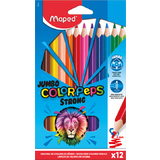 Maped dreikant-buntstift JUMBO COLOR'PEPS STRONG, 12er Etui