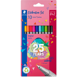 STAEDTLER fineliner triplus, 8 + 2 Celebration-Set