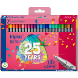 STAEDTLER fineliner triplus, 20 + 5 Celebration-Set