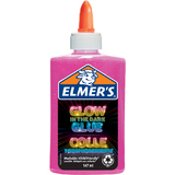 ELMER'S glow in the Dark Bastelkleber, rosa, 147 ml