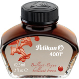 Pelikan tinte 4001 im Glas, braun, Inhalt: 62,5 ml