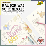 folia malbuch "Me Time", 230 x 230 mm, 20 Blatt