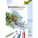 folia Zeichenkarton, din A4, 200 g/qm, wei