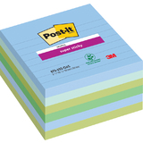 Post-it haftnotizen Super sticky Notes, 101 x 101mm, liniert