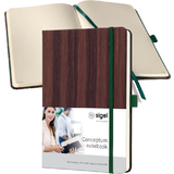 sigel notizbuch Conceptum nature Edition, din A5, Holz