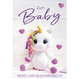 SUSY card Geburtskarte "Einhornplsch"