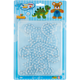 Hama stiftplatten "Teddybr, Dinosaurier", im Blister