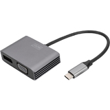 DIGITUS usb-c 4K 2in1 displayport + vga Grafik-Adapter