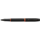 PARKER tintenroller IM vibrant Rings, schwarz / orange