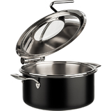 APS chafing Dish-Set, 4-teilig, edelstahl schwarz