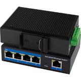 LogiLink industrial Fast ethernet PoE Switch, 5-Port