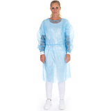 HYGOSTAR pp-kittel mit Nackenbindeband, XL, blau