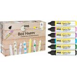 KREUL candle Pen "Bee Happy", 6er-Set