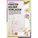 folia fensterbilder-vorlagen "BLOOM & GROW", inkl. Kreide