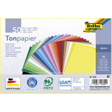 folia Tonpapier, din A3, 130 g/qm, farbig sortiert