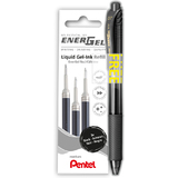 Pentel liquid Gel-Tintenroller-Mine LR7, PROMO-Pack, schwarz