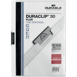 DURABLE Prsentations-Klemmhefter duraclip 30 PLUS, A4, wei