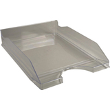 EXACOMPTA briefablage ECOTRAY, din A4+, grau-transparent