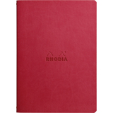 RHODIA notizheft RHODIARAMA, din A5, liniert, mohnrot